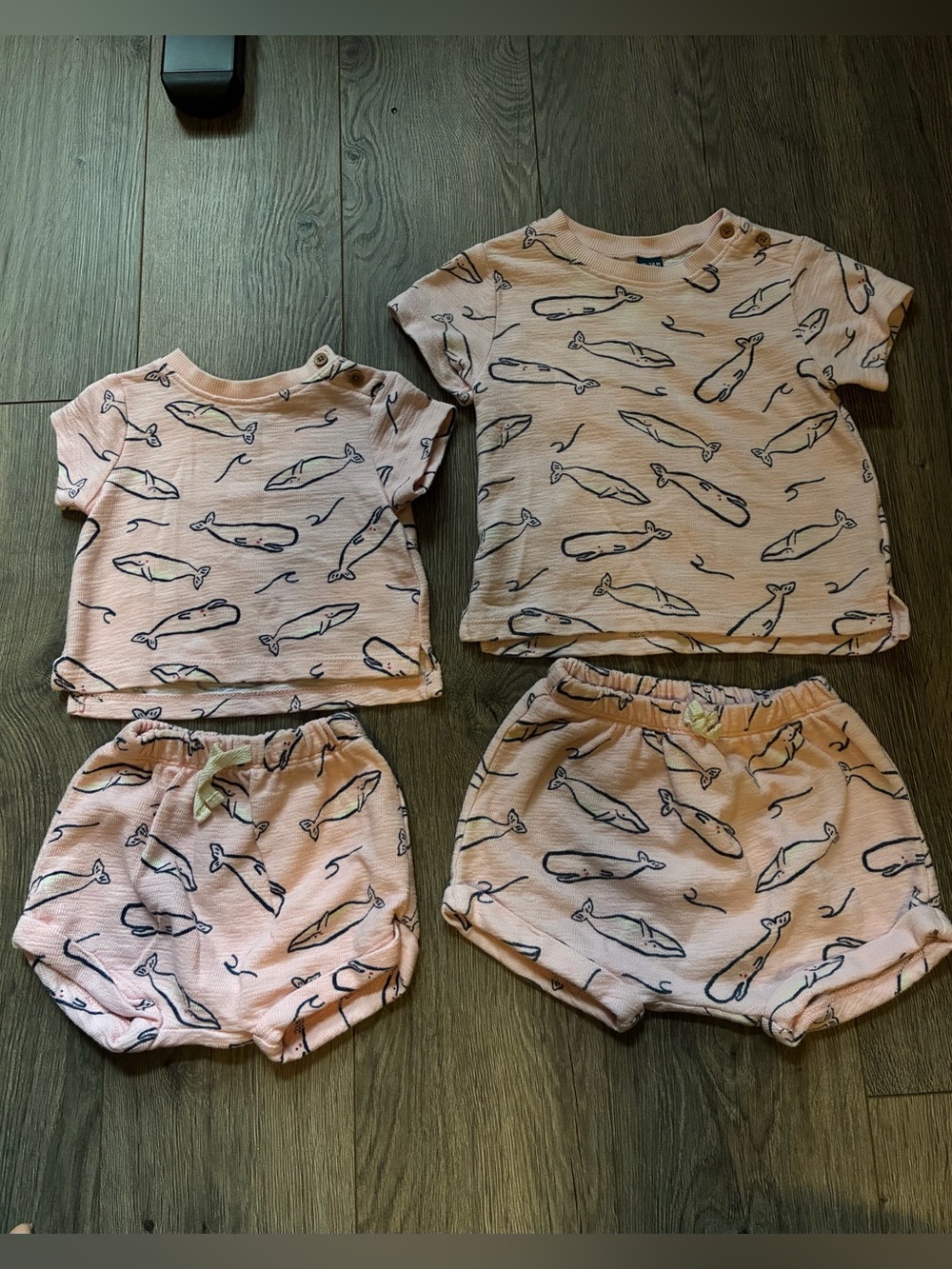 Girls Matching Sibling Outfits 0-3M and 18-24M